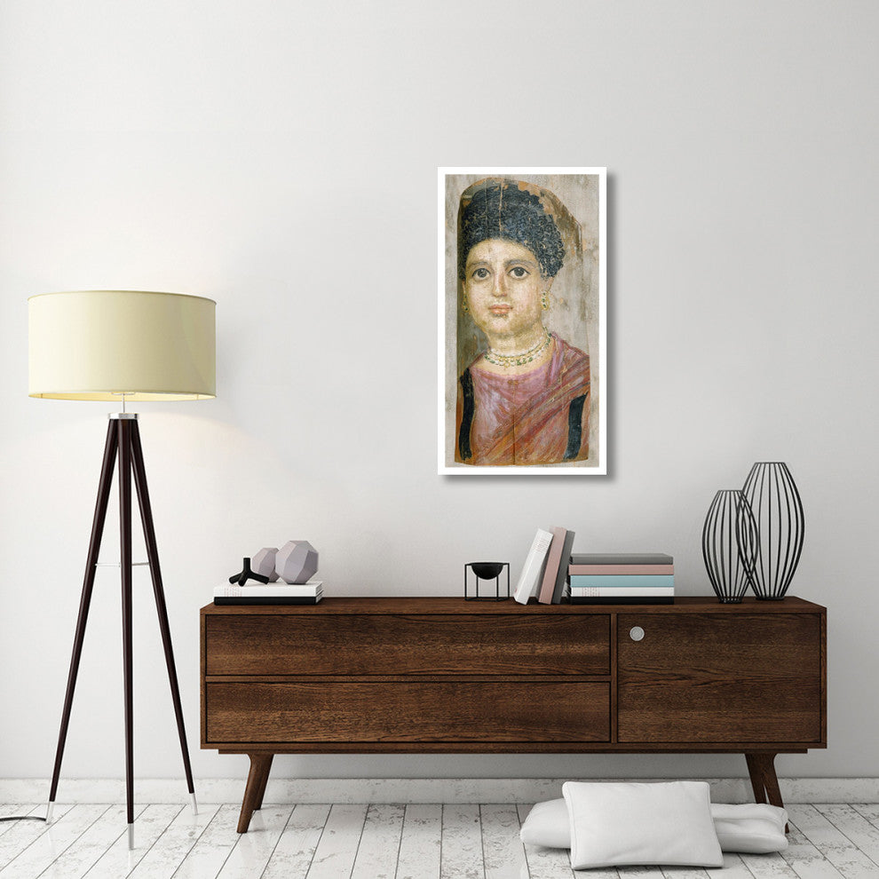"Mummy Portrait" Print by Attributed to the Malibu Painter, 23"x42"