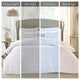 Madison Park Celeste 5 Piece Comforter Set in White