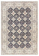 ine Hand Knotted Persian Silk and Wool Nain 6'9''x9'11''