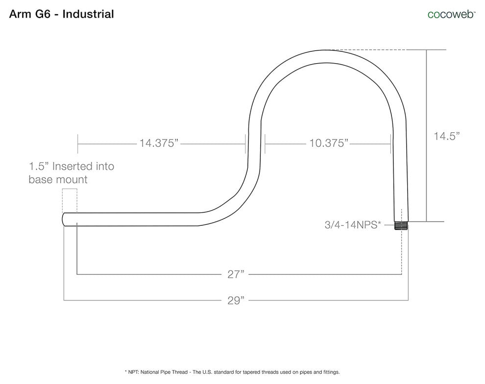 10" Farmhouse LED Sconce Light With Industrial Arm, Yellow