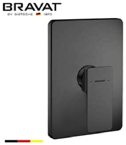 Bravat Dark Oil Rubbed Bronze Wall Mounted Shower Valve Mixer