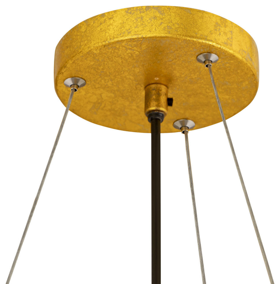 Butterfly Gold Chandelier