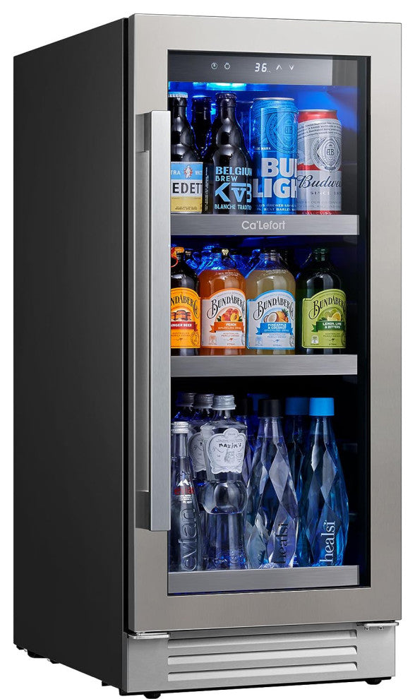 Ca''Lefort 15" 100 Cans  Beverage Refrigerator Built-In Soda Beer Drink Cooler