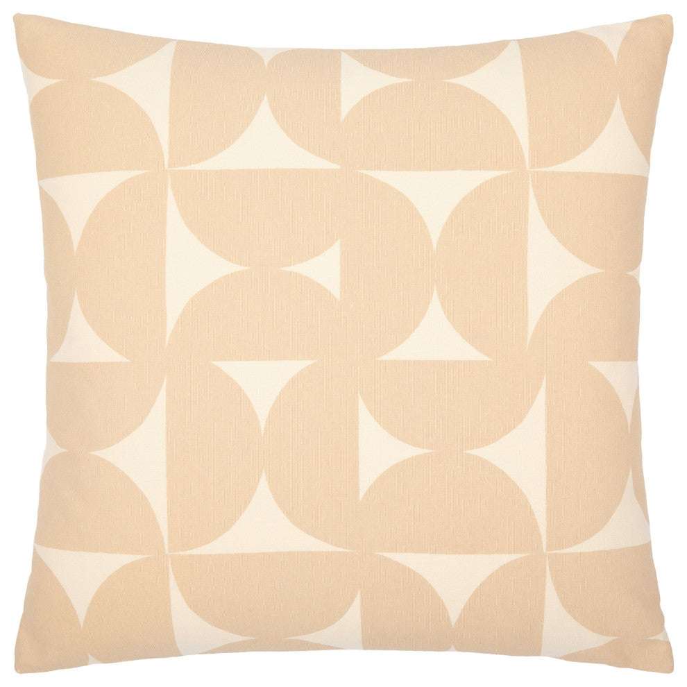 Surya Natur Pillow Cover 18"H X 18"W Tan