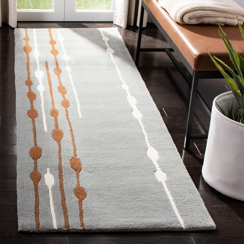 Safavieh Soho Soh803B Rug, Blue/Multi, 2'6" X 8'0"