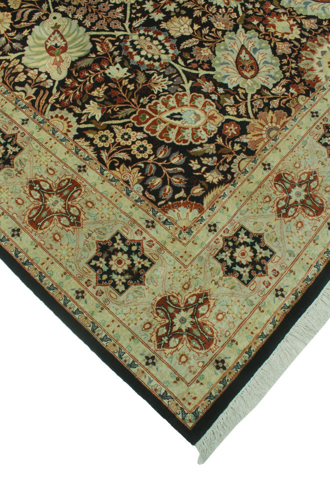 Pak-Persian Dulani Black Rug
