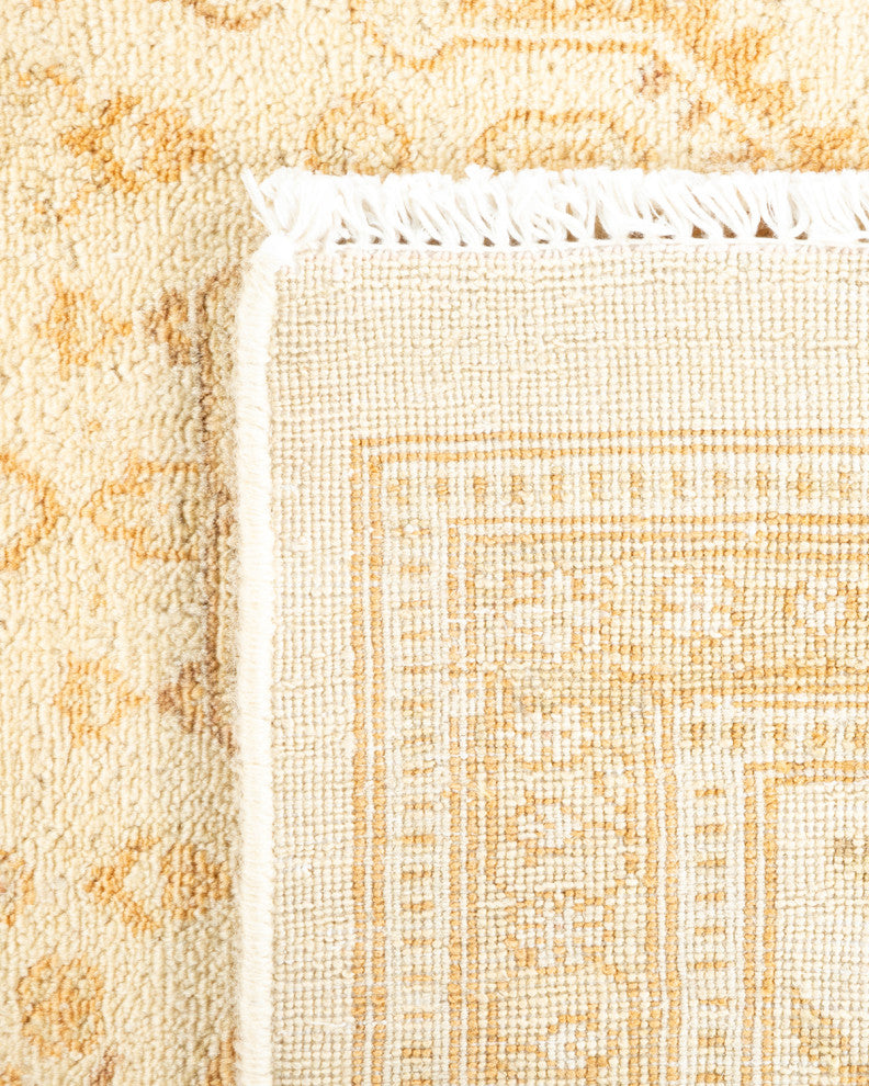 Mogul, One-of-a-Kind Hand-Knotted Area Rug Ivory, 7' 10" x 9' 10"
