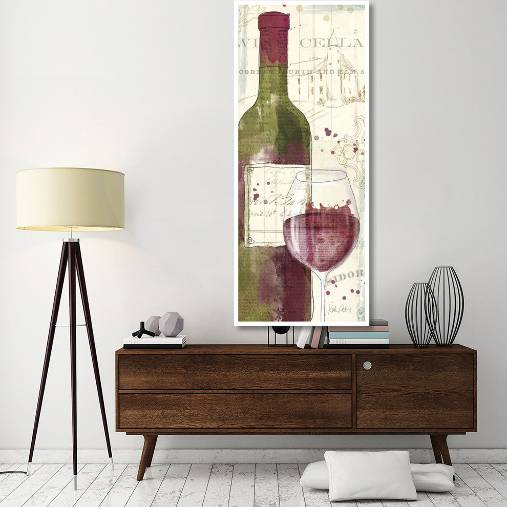 "Chateau Winery IV" Digital Paper Print by Katie Pertiet, 32"x77"