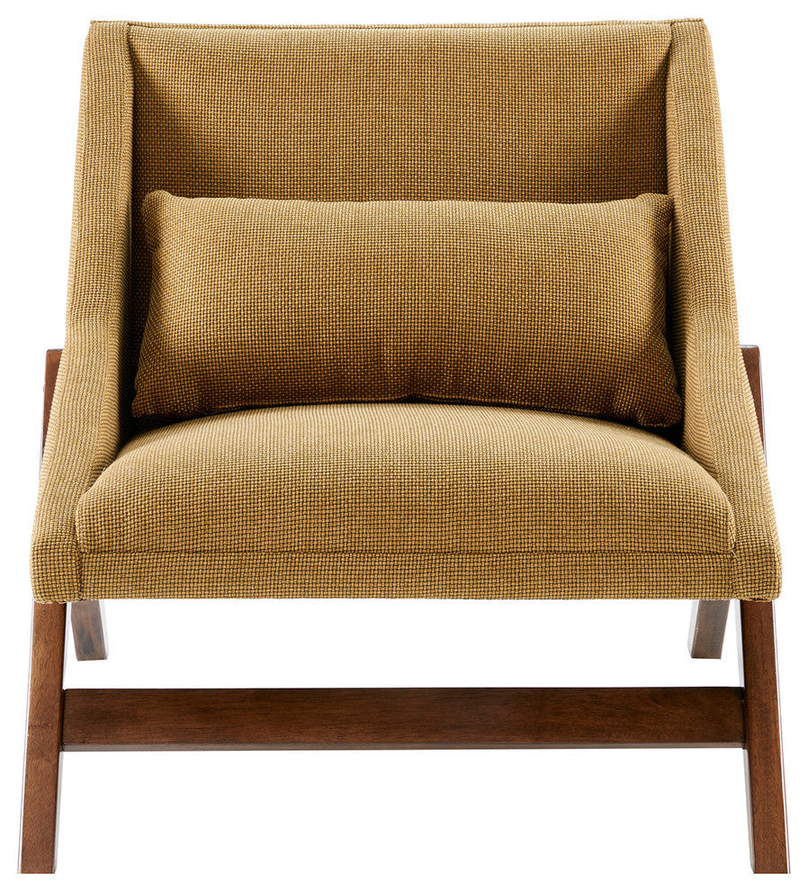 INK+IVY Mid-Century Modern Recessed Accent Chair Armchairs