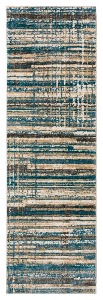 Dalyn Karma KM8 Blue 3'3" x 5'1" Rug