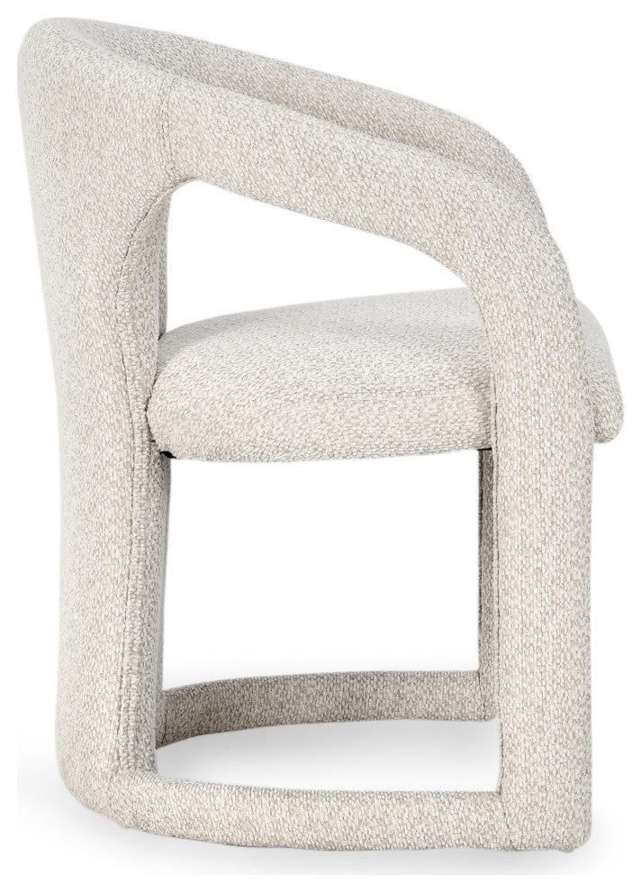 Archie Dining Chair, Ivory