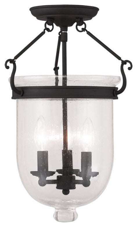 Jefferson Ceiling Mount, Black