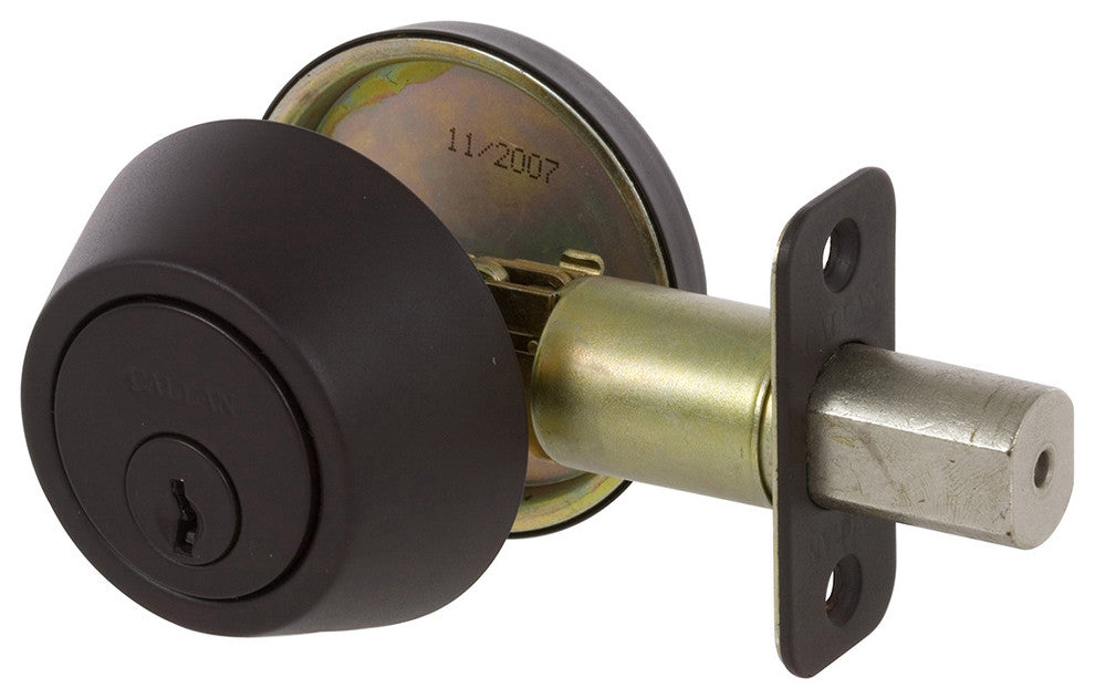 Single Cylinder Deadbolt, Oil Rubbed Bronze