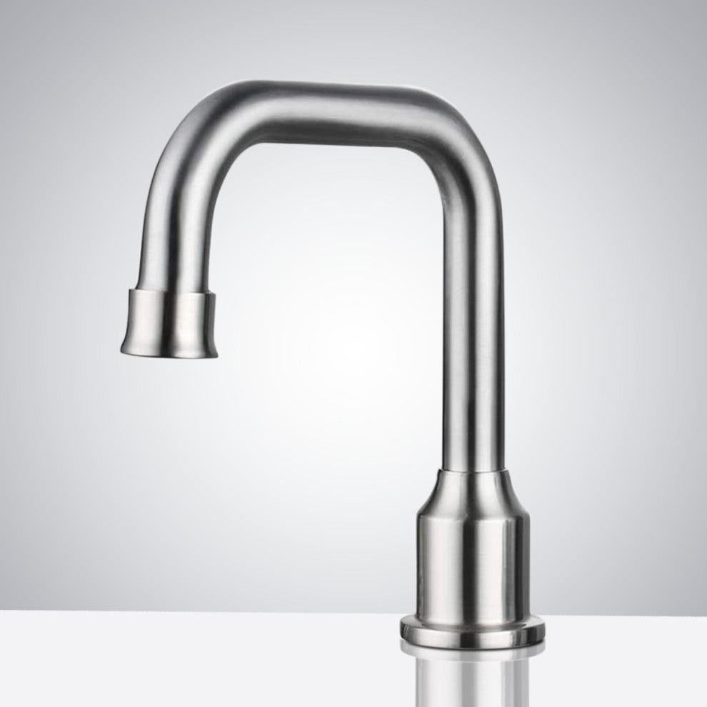 Fontana Commercial Brushed Nickel Touchless Automatic Sensor Faucet