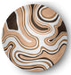 Agate Rug, Brown, 5' Round