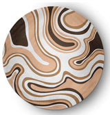 Agate Rug, Brown, 5' Round