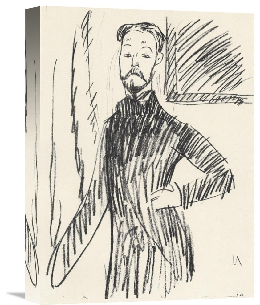 "Paul Alexandre" Stretched Canvas Giclee by Amedeo Modigliani, 12"x16"