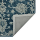Romania Hope Area Rug, Navy, 2'' x 3'', Floral