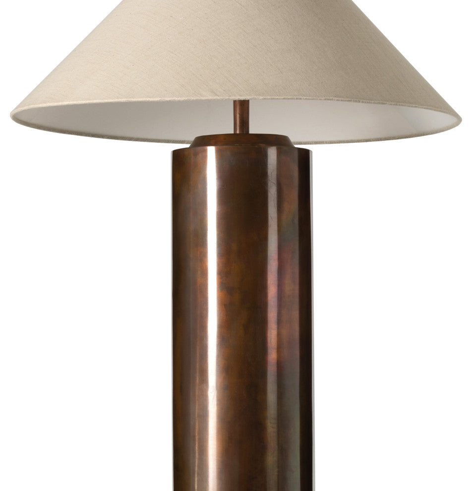 Seaton Floor Lamp, Iridescent Acid Wash