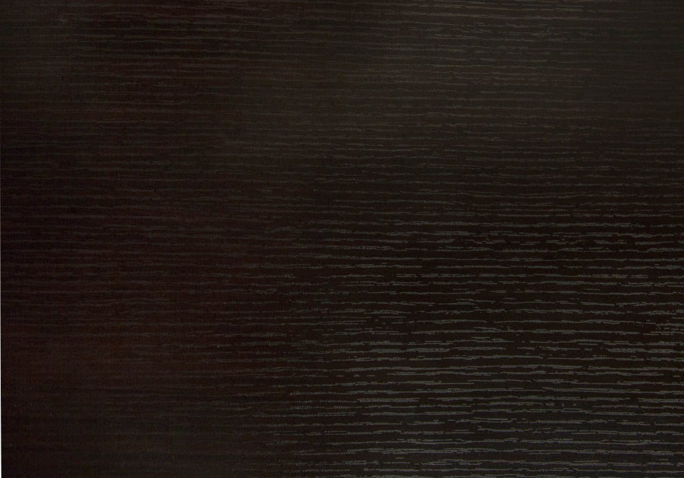 Modern 55"H Cappuccino Finish Hollow Core Bookcase