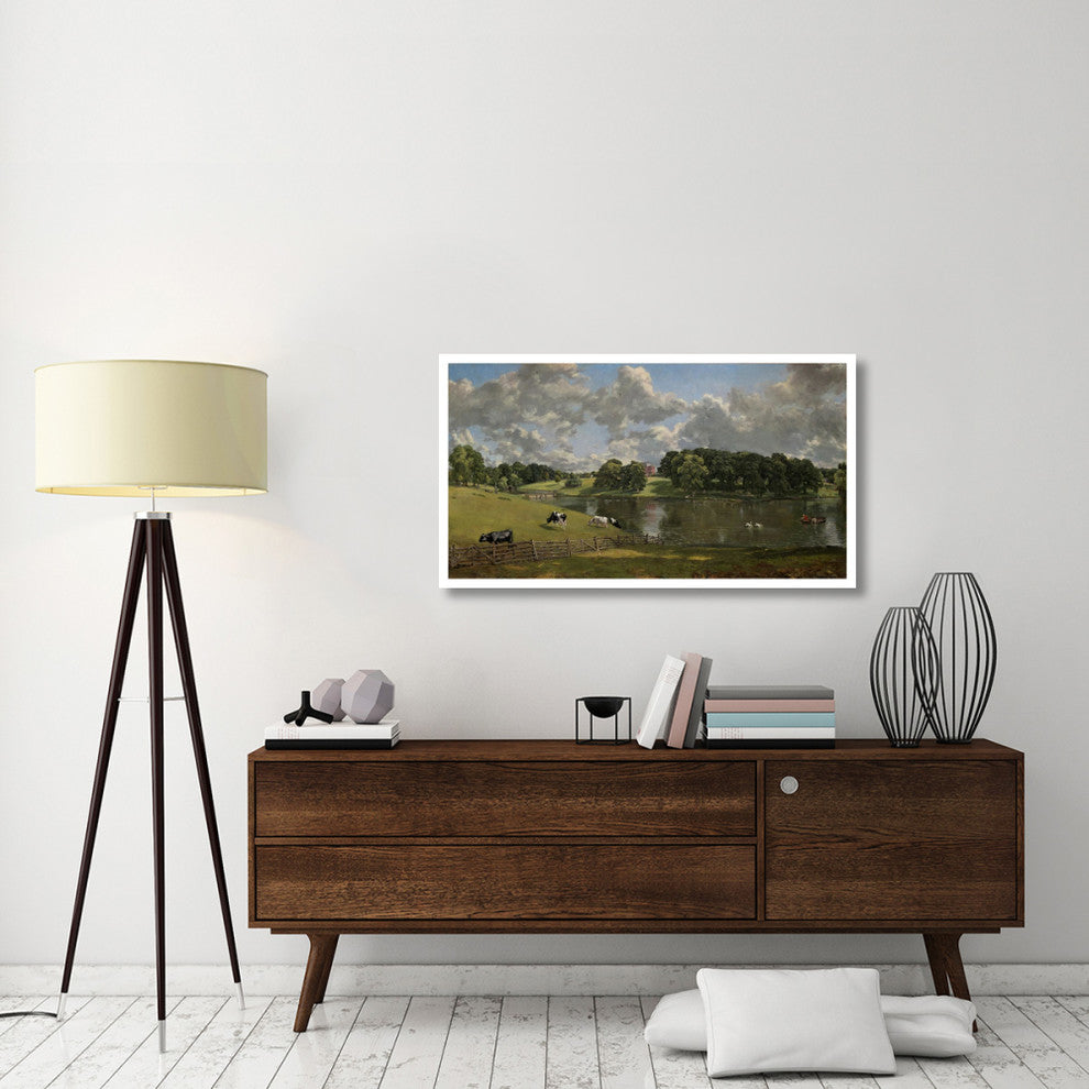 "Wivenhoe Park, Essex, 1816" Digital Paper Print by John Constable, 46"x26"