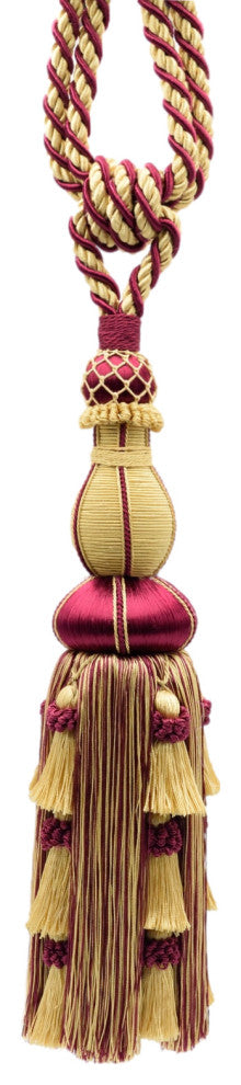 Alexander Collection Large Tassel Tieback, Color# 1253 [Sold Individually]