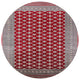 Ahgly Company Indoor Round Mid-Century Modern Area Rugs, 4' Round