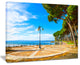 "Esplanade And Pine Trees in Bolsena" Landscape Wall Art, 40"x30"
