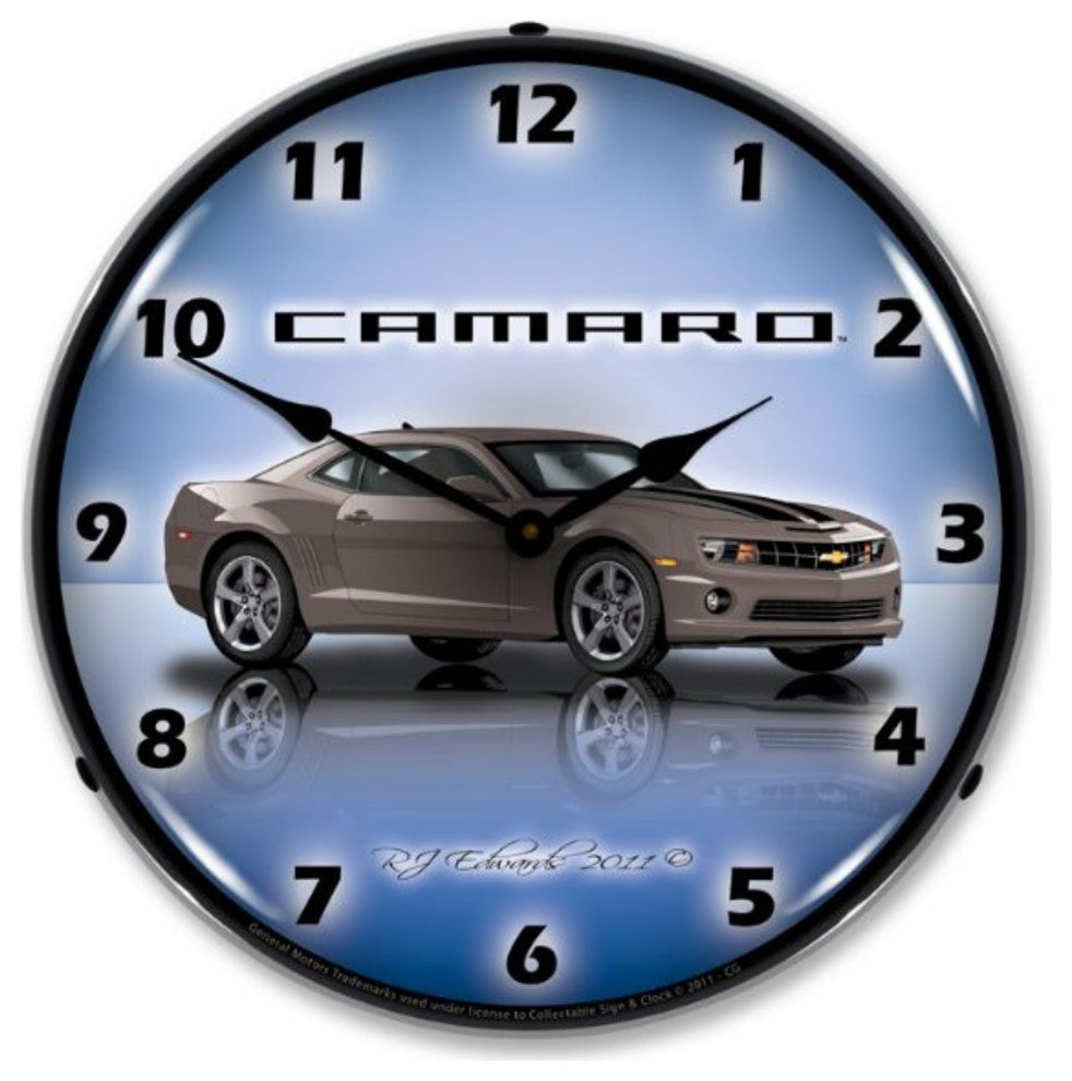 GMRE1108333 Camaro G5 Cyber Grey Clock