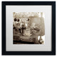 Alan Blaustein ''Tuscany Caffe I'' Art, Black Frame, White Mat, 16x16
