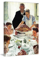 "Freedom From Want" Painting Print on Canvas by Norman Rockwell