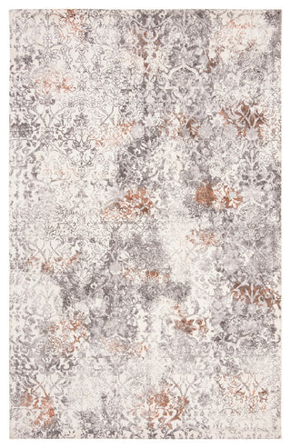Safavieh Expression Collection EXP479 Rug, Ivory/Gray, 4'x6'