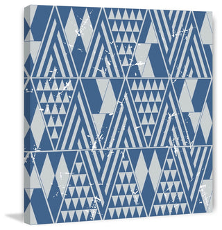 "Crippled Intensity" Painting Print on Wrapped Canvas