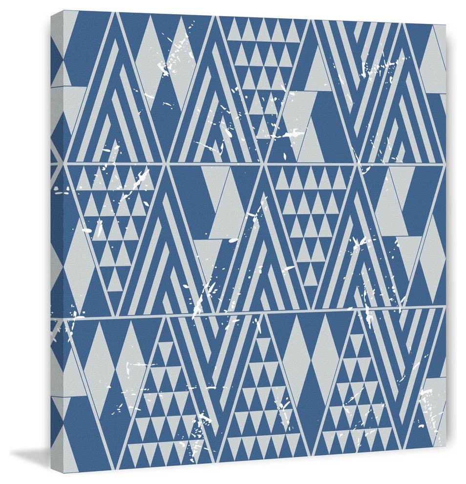 "Crippled Intensity" Painting Print on Wrapped Canvas