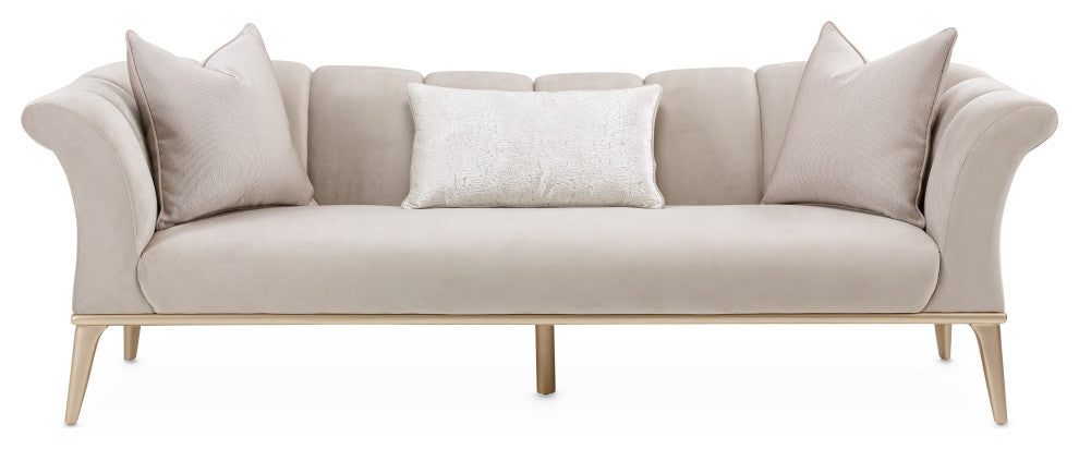 Yvette Sofa - Porcini/Champagne