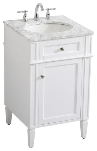 Home Living 21" Single Bathroom Vanity, White