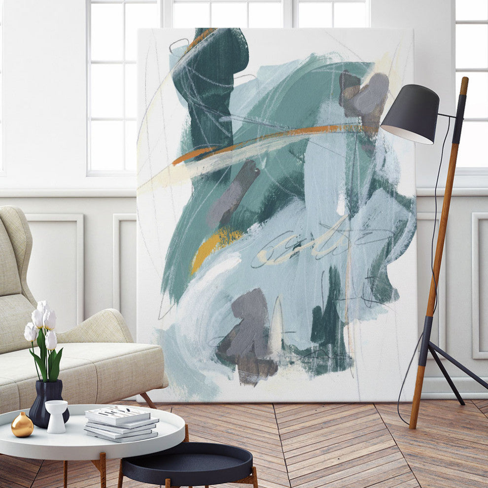 "Rhythm Rhapsody IV" Fine Art Giant Canvas Print, 54"x72"