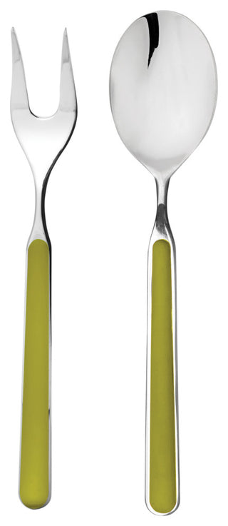 Fantasia Serving Set, Olive-Green, 2 Pcs.