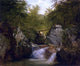 John Frederick Kensett Bash Bish Falls Premium Canvas Print