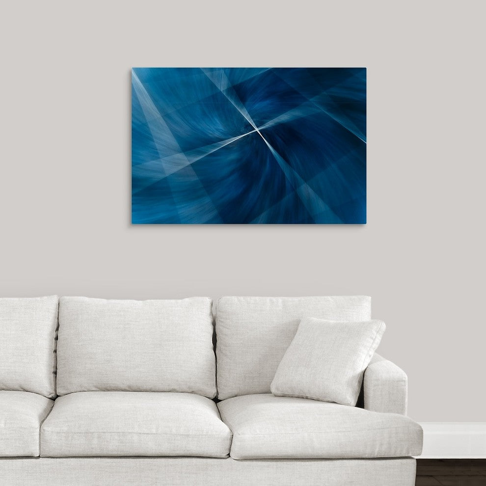 "Kinetic Tiles" Wrapped Canvas Art Print, 36"x24"x1.5"