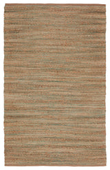 Jaipur Living Canterbury Natural Solid Tan/Green Area Rug, 5'x8'