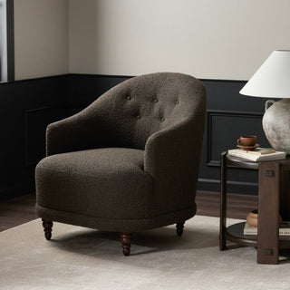 Marnie Chair Knoll Mink, Aged Sienna