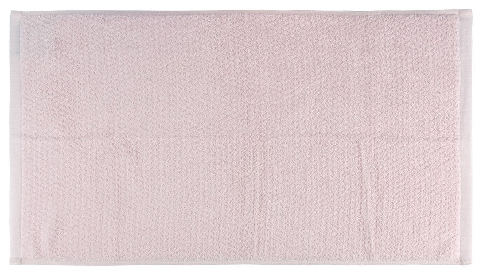 Everplush Diamond Jacquard Hand Towel Set, 4-Pack, Pale Pink