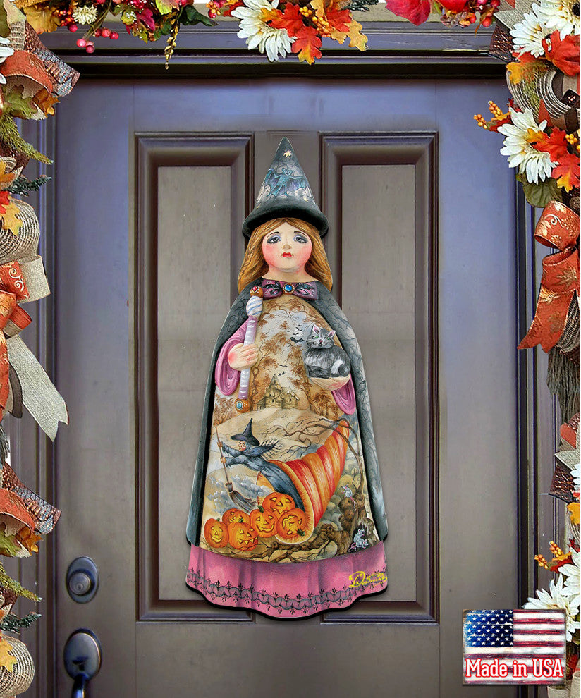 Halloween Witch Door Hanger
