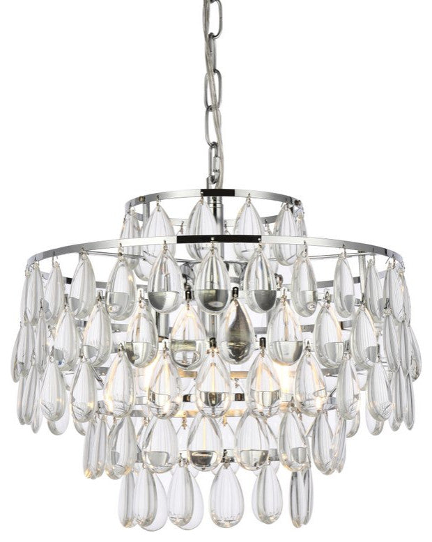 Murphy 16" Pendant, Chrome
