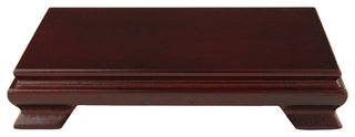 Rosewood Rectangular Stand, 9"x7"