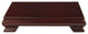 Rosewood Rectangular Stand, 9"x7"