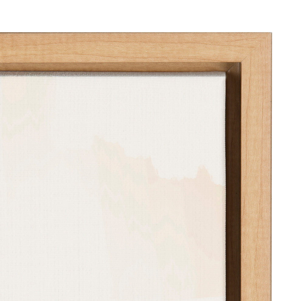 Sylvie Sunrise Framed Canvas by Kate Aurelia Holloway, Natural, 28"x38"