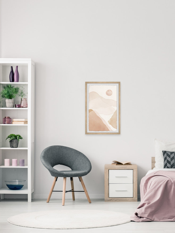 "White Water Rapids" Framed Painting Print, 30x45