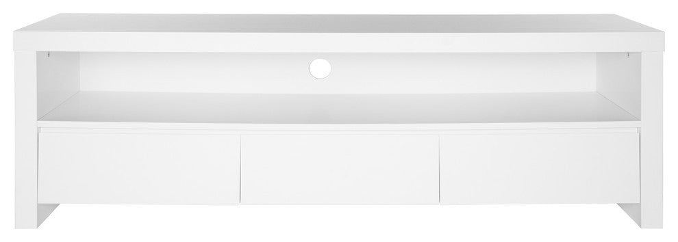 Bryant Media Stand, Matte White